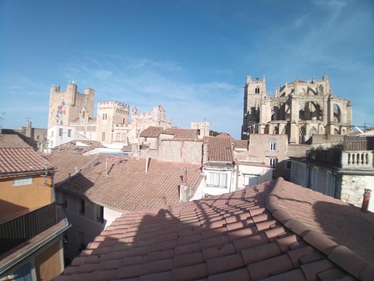 Studio Terrasse Vue Cathedrale Narbonne Kültér fotó